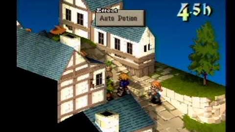 FFT Solo Ramza Challenge - Part 10 Dorter Trade City (Final Fantasy Tactics)