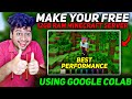 How to create free 12gb ram minecraft server using google colab