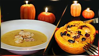 DELICIOUS Pumpkin Recipes 🍁 Satisfying ASMR Cooking 🍁 Soup and Dessert