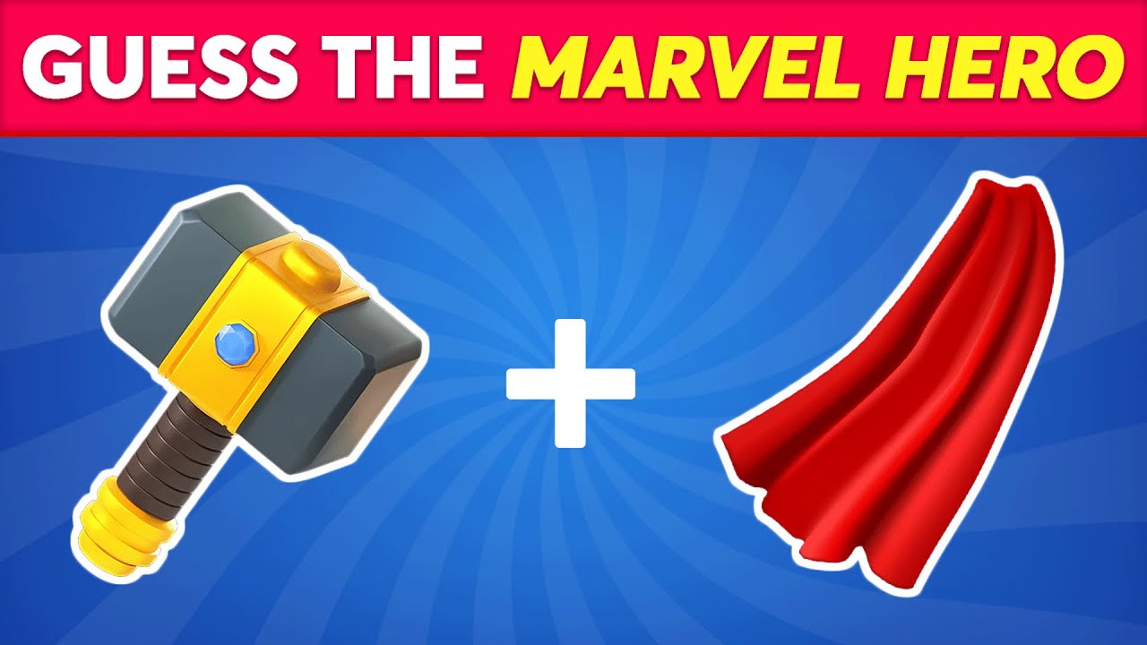 Can You Guess The Marvel Character By Emoji? 🕷🦸 Marvel Emoji Quiz
