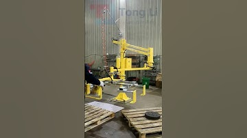 Manipulator for palletizing pallets1