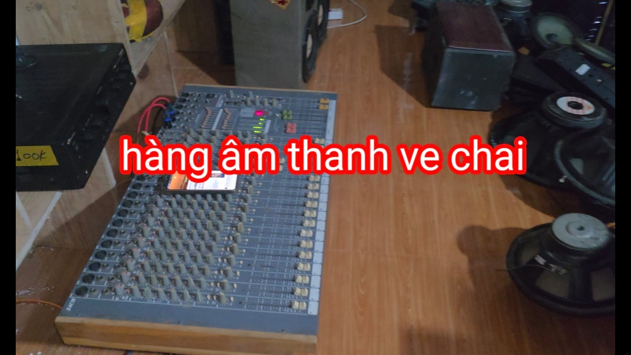 Tập cho 2 con trai.Bán ít hàng âm thanh ve chai