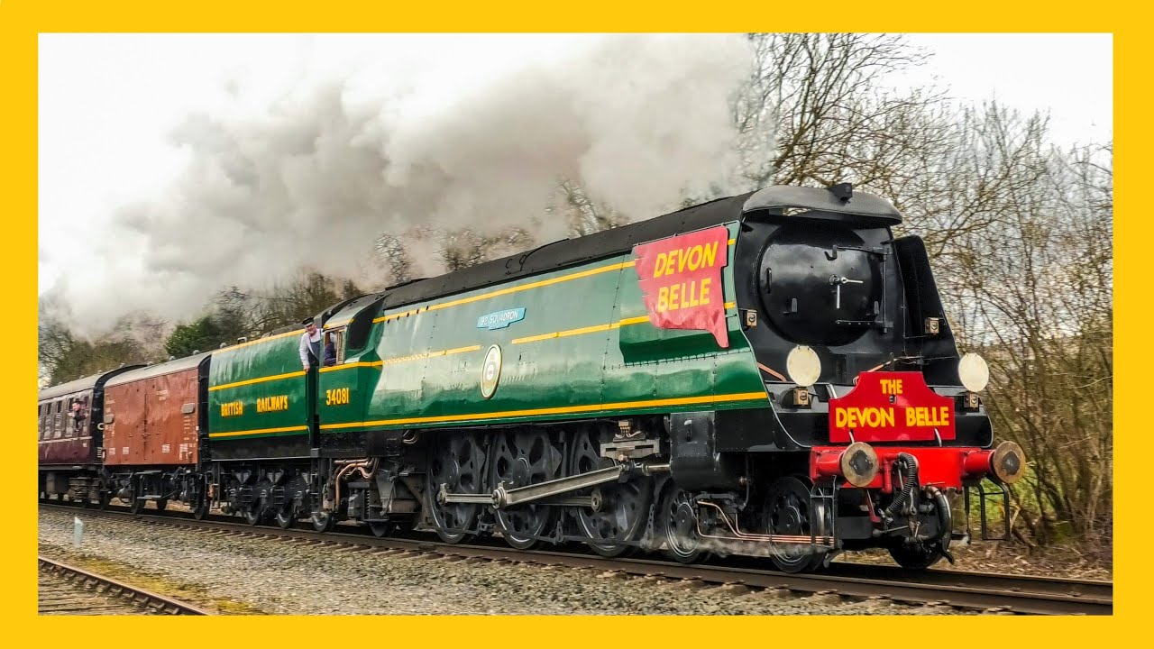 (34081) 92 Squadron - Reviving The The Devon Belle On The East Lancs Railway !