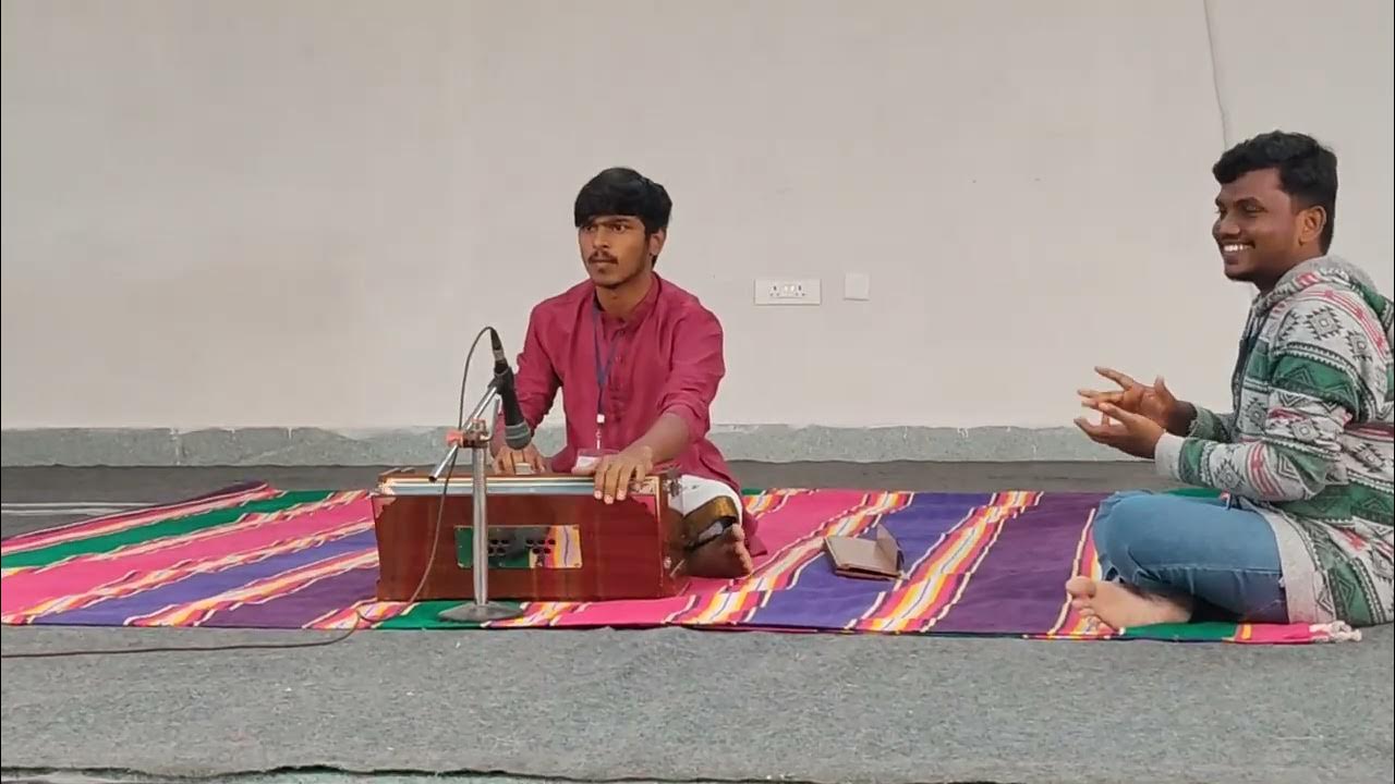 Carnatic instrument solo (harmonium)by I Balaraju from IIIT NUZVID