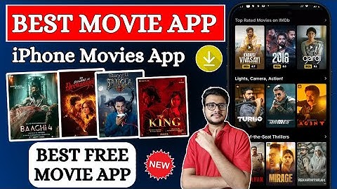 Best Movie App For Iphone 2025 | Free Movies Apps for iPhone | Iphone Me Movie Kaise Download Kare