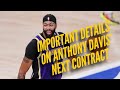 Important Detail On Anthony Davis' Next Lakers Contract, How It Changes Future Rosters