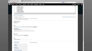 Legal mentions-module voor Drupal 7