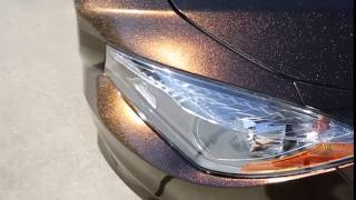Mercedes CLA KPMF Copper Black Starlight Full Color Change Wrap #201WRAP