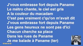 Claudio Capeo - Je vous embrasse fort (paroles) chords