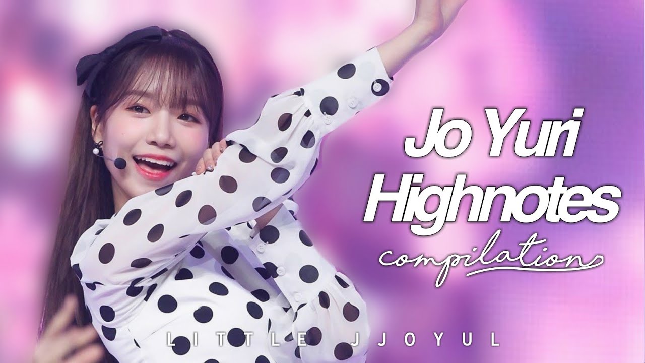 IZ*ONE Jo Yuri [조유리] - High Notes Compilation