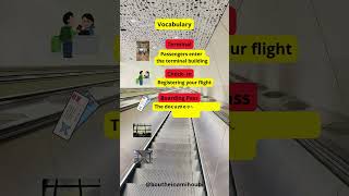 5 Useful Words about Airport#Meanings#Summer Holidays#Learn English With Bouty#