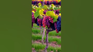 How Grapes Are Grown A Peek Into Vineyards 1 #grapegrowing #wine #grapeharvest #fruit #grapevine