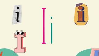 Beginning Sound - Letter Ii | Phonics | Words that start with Ii | Low Stimulation Video for Kids