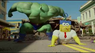 Plankton vs. Burger Beard -The SpongeBob Movie: Sponge Out of Water 2015