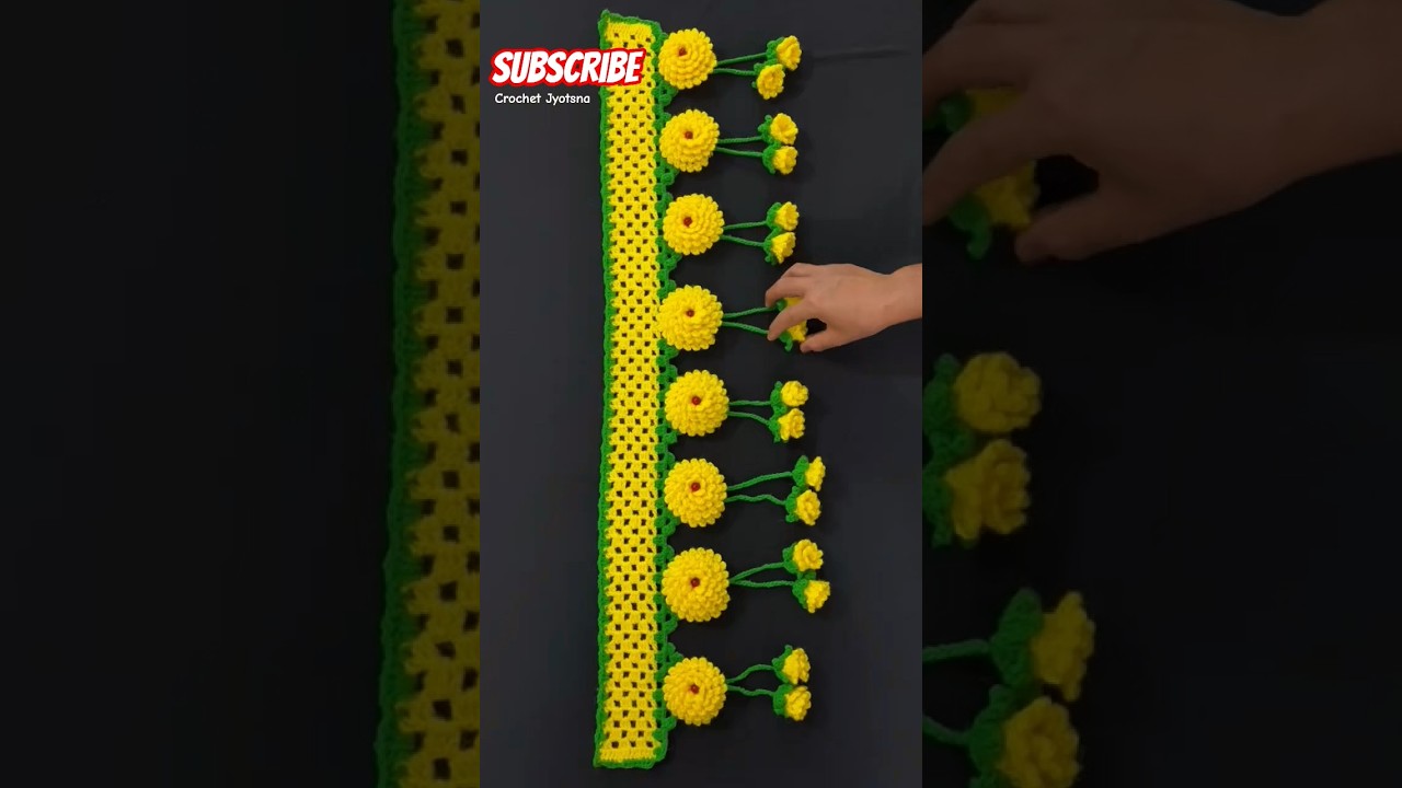 Wow! 😲 Amazing Toran Design/ Crochet Toran 