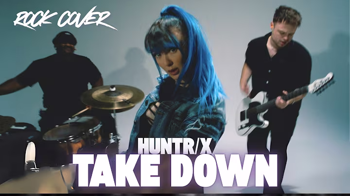 TAKE DOWN - HUNTR/X | KPOP Demon Hunters | Rock Cover by Rain Paris