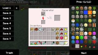 IndustrialCraft 2.0 Tutorials - Macerator Wealth