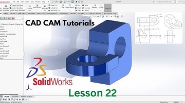 SolidWorks Education Lesson 22 ।। SolidWorks Tutorials।।