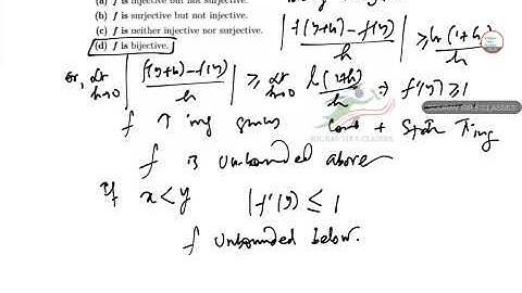 TIFR 2020 mathematics  Part 4 solutions Q - 8,9.