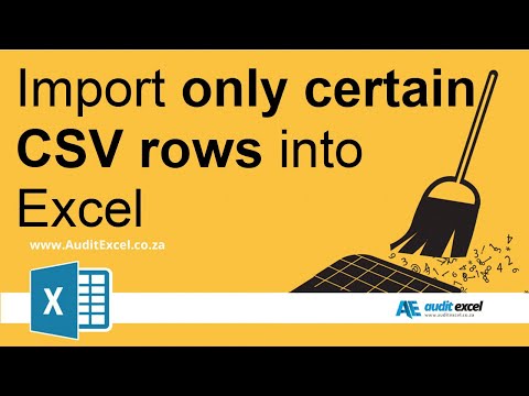 Video: Hvordan lagrer jeg en Excel-fil som en CSV?