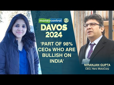 Hero's Key Investment Focus On EVs & Premium Vehicles - Niranjan Kumar Gupta | Davos 2024 Episode cover