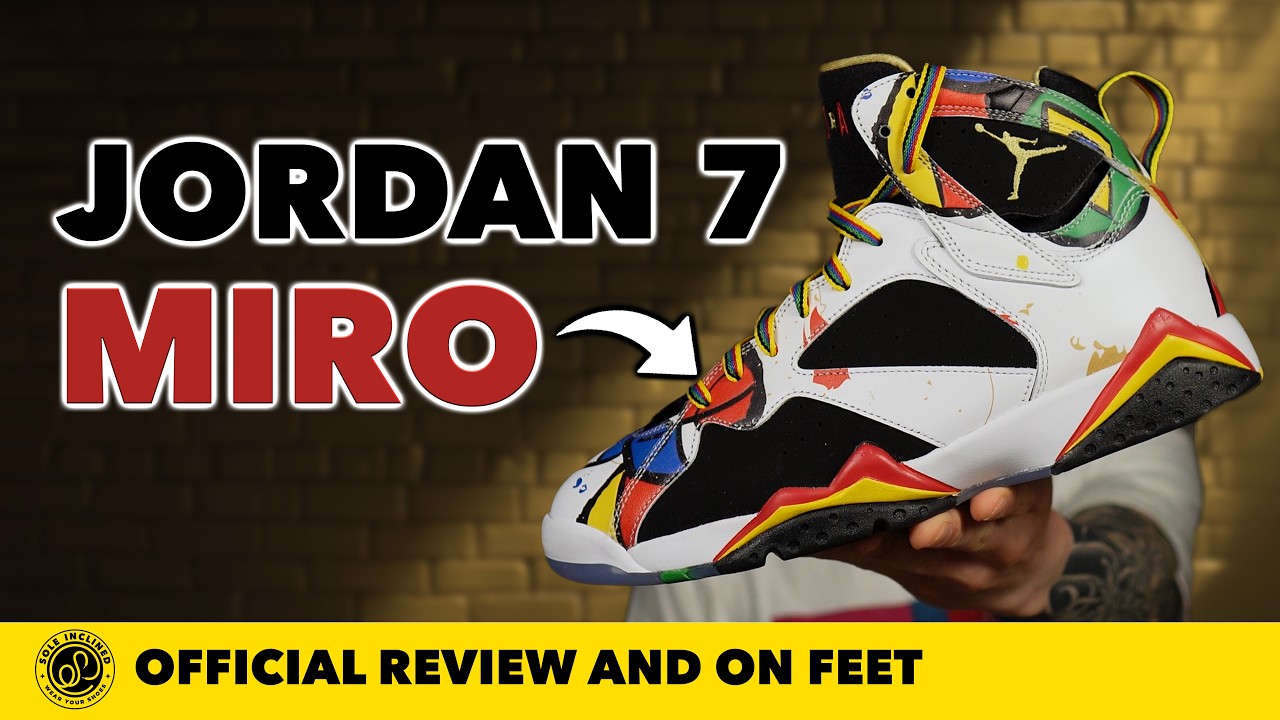 Air Jordan 7 'Miro' Review and On Feet! All 5 Lace Swaps Included
