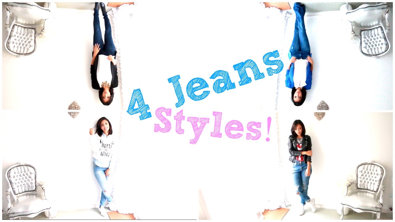 LOOKBOOK ► 4 Jeans 4 Styles 4 Rentrées !