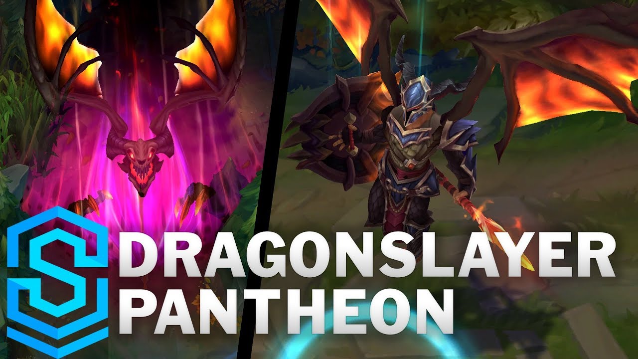 Dragonslayer Pantheon Skin Spotlight Pre Release League Of Legends Youtube