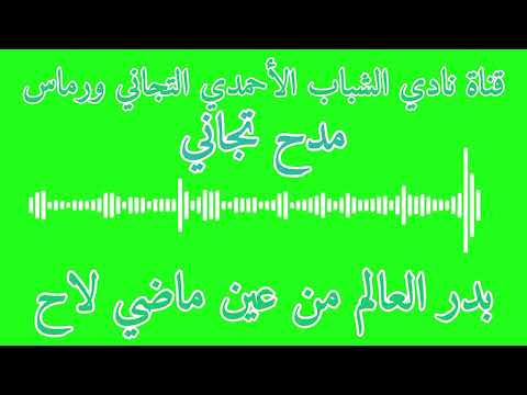 مدح تجاني بدر العالم من عين ماضي لاح