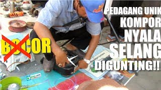 Langsung Dibuktikan! Pengaman Otomatis Selang LPG Kompor Gas | Pedagang Unik Pasar Pedan