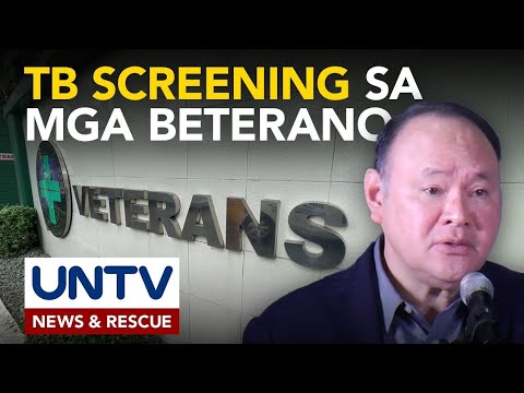 DND, inatasan ang PVAO na pabilisin ang TB screening sa mga beterano
