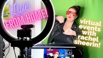 Virtual Event Home Studio Tour with Keynote Speaker Rachel Sheerin