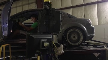 LS2 Swapped RX8 dyno