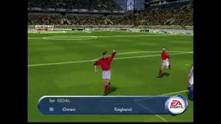 Sony Playstation, Ps1 Retro Fifa 2001 Gameplay England Vs Chile