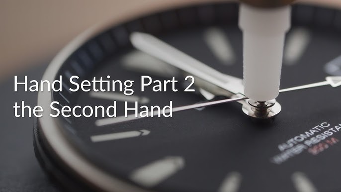 Watch hand installation detailed guide part 1: Hour and Minute hands  (movement with date) - YouTube