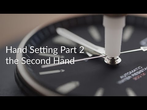 Watch hand installation detailed guide part 2: Second hand setting (Challenging!)