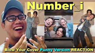 Number_i - Blow Your Cover - Funny Version REACTION