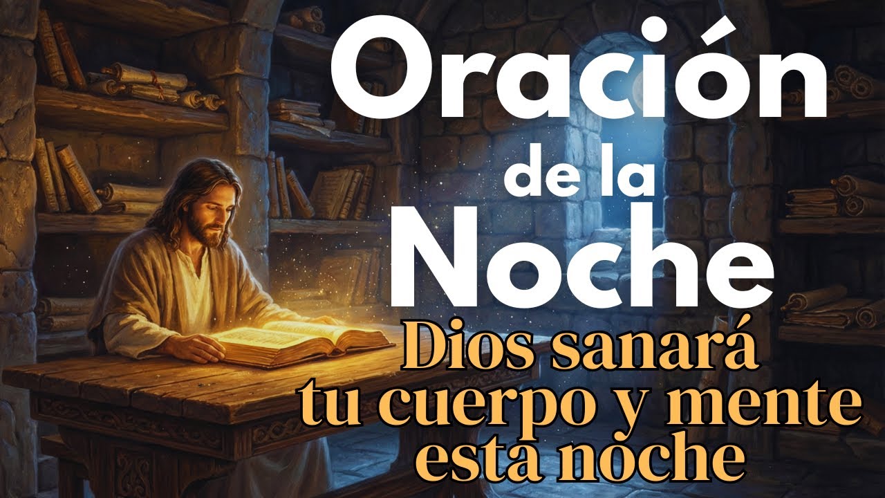 ORACIÓN DE LA NOCHE PARA SANIDAD TOTAL | Dios SANARÁ tu cuerpo y mente ...