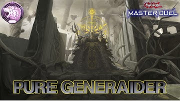 Pure Generaider Deck Profile & Ranked Gameplay [Yu-Gi-Oh! Master Duel]