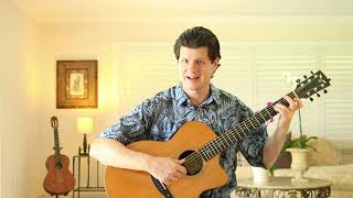 jeff peterson teaches slack key guitar: koke'e in c wahine tuning part 1 for free lessons