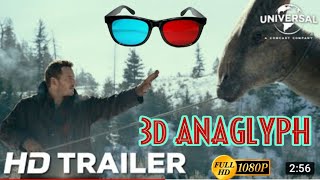 Jurassic World Dominion Trailer  3d  Anaglyph 