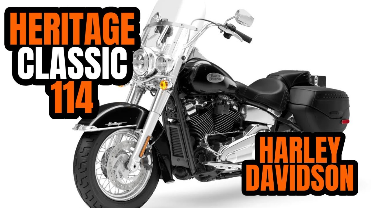 Hd Rode I Rode A 2023 Harley Davidson Heritage Classic - YouTube