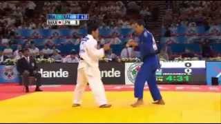 JUDO 2011 World Championships: Riki Nakaya 中矢 力 (JPN) - Rinat Ibragimov Ринат Ибрагимов (KAZ)