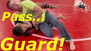 Collar Tie Knee SLICE Guard Pass DRILL!