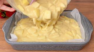 Authentic German apple cake in just 15 Minutes! You will make this cake every day! Incredibly soft! screenshot 3