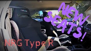 Installing NRG seats in the civic
