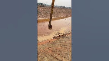 máy xúc cần dài