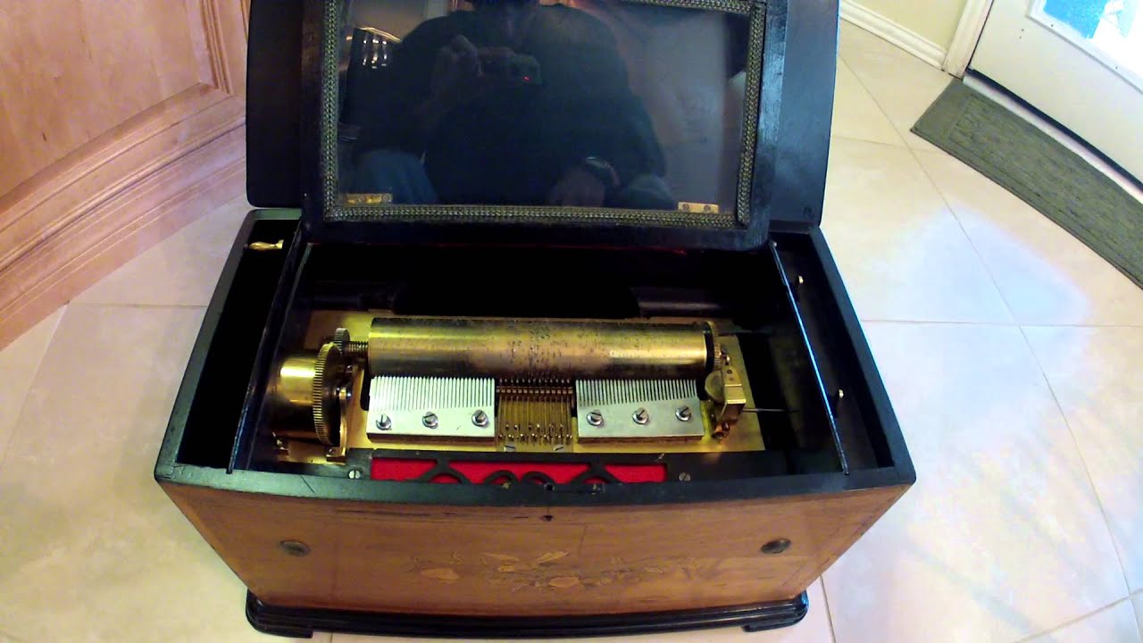Bremond Music Box With Reed Organ - YouTube