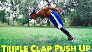 How To Do Triple Clap Push ups | Tutorial