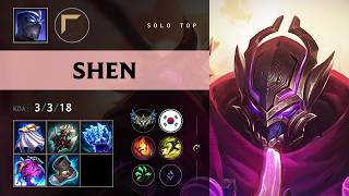 Shen Top vs Singed - KR Challenger Patch 26.16